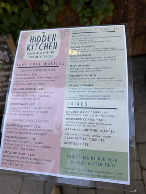 Menu photo 2 The Hidden Kitchen Cambria, CA Menu photo 2 The Hidden Kitchen Cambria, CA
