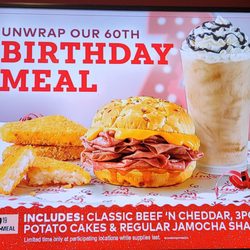 Arby's - Arby's is 60