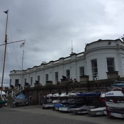 Royal Irish Yacht Club - From sea wall