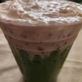 LFTD - Not too sweet  w/oat milk  Strawberry matcha - Coffee & Tea Near Me - Whittier, California