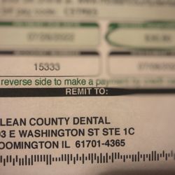 McLean County Dental - Bill from McLean County Dental