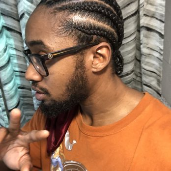 Hair Waves Salon - Men's straight back braids by CAM - Hair Extensions Near Me - Springfield, Missouri