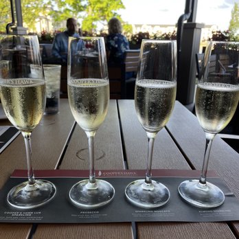Cooper’s Hawk Winery & Restaurant - Bubbles Flight - New American Near Me - Centerville, Ohio Cooper’s Hawk Winery & Restaurant - Bubbles Flight - New American Near Me - Centerville, Ohio