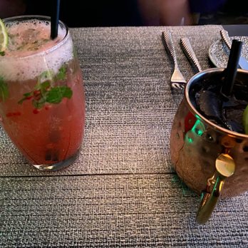The Eagle's Nest - Raspberry Mojito and Hibiscus Mule - American Near Me - Indianapolis, Indiana The Eagle's Nest - Raspberry Mojito and Hibiscus Mule - American Near Me - Indianapolis, Indiana