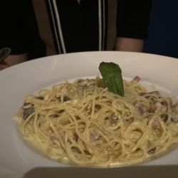 Scala 20 - A real Carbonara! My friend devoured it!