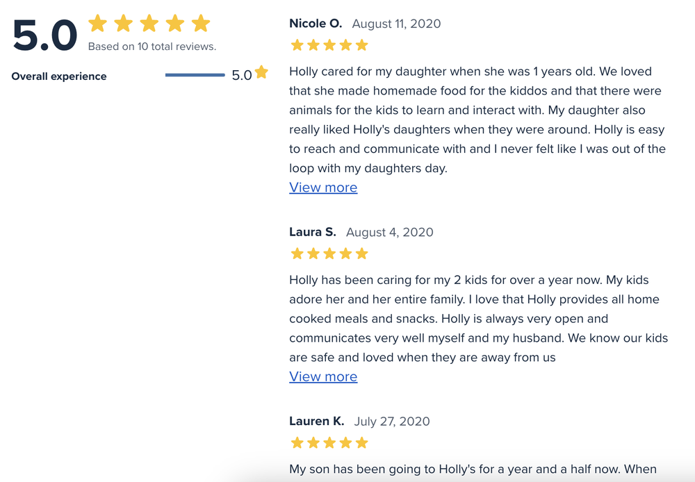 Hollys In Home Childcare - childcare center in Solon, OH