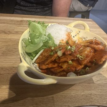 Hot Kimchi - Porkbelly with rice. - Korean Near Me - Crestview, Florida