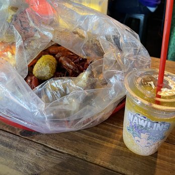Nawlins D Shop - Crawfish, corn & potatoes Mardi Gras Mash daiquiri - Cocktail Bars Near Me - Missouri City, Texas Nawlins D Shop - Crawfish, corn & potatoes Mardi Gras Mash daiquiri - Cocktail Bars Near Me - Missouri City, Texas