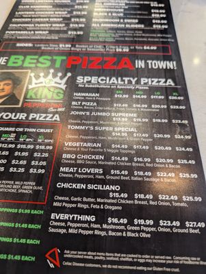 Menu photo 1 Green Lantern Pizza Berkley, MI
