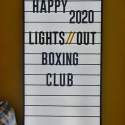 Lights//Out Boxing Club - Entrance to L//O!