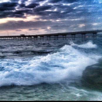 Ocean Beach - High Tide rolling in hard and deep, nice little 'double up' photographed. - Beaches Near Me - San Diego, California