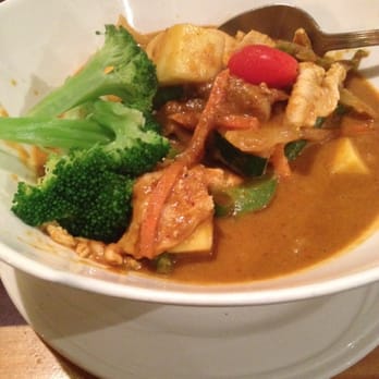 Sugar & Spice - Mango curry, certainly meant for 2+ people. Fresh vegetables and mango and delicious chicken! - Thai Near Me - Cambridge, Massachusetts Sugar & Spice - Mango curry, certainly meant for 2+ people. Fresh vegetables and mango and delicious chicken! - Thai Near Me - Cambridge, Massachusetts