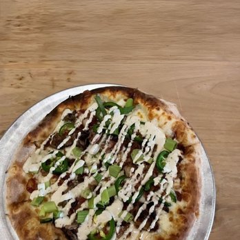 Utility Brewing Company - My lunch Smokey Pig Pizza  & Coke - Pizza Near Me - Ruston, Louisiana
