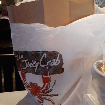 The Juicy Crab - Duluth - My food to go because...I almost had a stroke from trying to eat the food in the original sauce. New sauce. Praying this is not too salty. - Seafood Near Me - Duluth, Georgia The Juicy Crab - Duluth - My food to go because...I almost had a stroke from trying to eat the food in the original sauce. New sauce. Praying this is not too salty. - Seafood Near Me - Duluth, Georgia