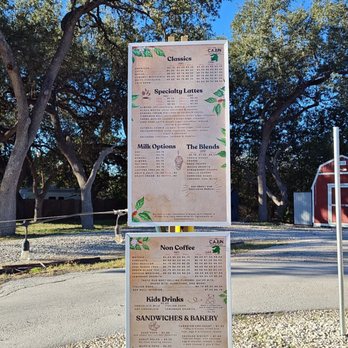The Cajun Coffee Shack - Drive thru menu - Coffee & Tea Near Me - San Antonio, Texas