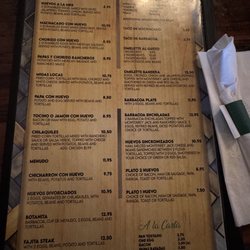 El Jardin Mexican Restaurant - Breakfast Menu