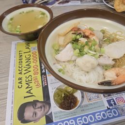 Seafood noodles Seafood noodles