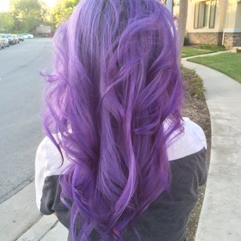 Kelly's Salon - i am so in love with my purple hair!!! thank you kelly!!! - Hair Salons Near Me - San Jose, California
