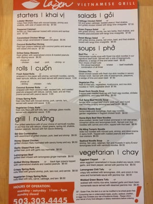 Menu photo 6 Lá Sen Vietnamese Grill West Linn, OR Menu photo 6 Lá Sen Vietnamese Grill West Linn, OR