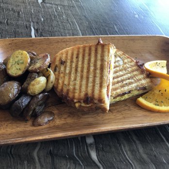 Raven's View - Breakfast panini and potatoes. - Pubs Near Me - Cave Creek, Arizona