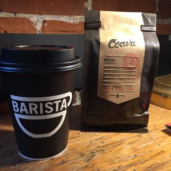 Barista - Love Cova coffee. I almost never have the change to visit the grand location so it's so awesome that Barista carries it. The also grind it! - Coffee & Tea Near Me - Portland, Oregon