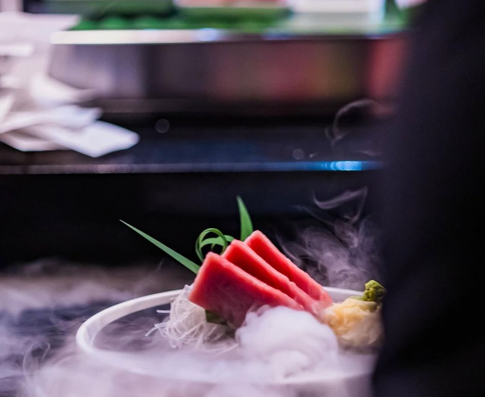Food from TheKoi Sushi and Sake Bar