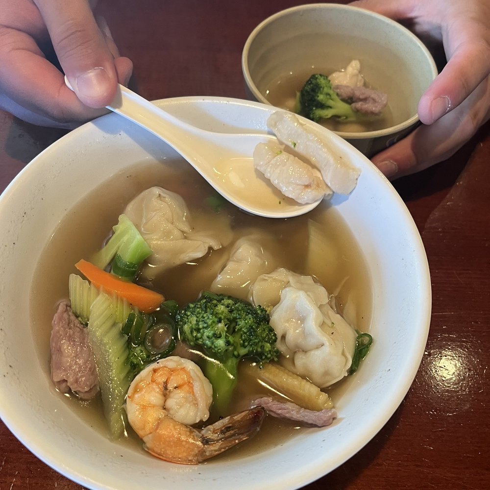Sushi Lounge - Wonton soup. LOVED it - Sushi Bars Near Me - Tucson, Arizona Sushi Lounge - Wonton soup. LOVED it - Sushi Bars Near Me - Tucson, Arizona
