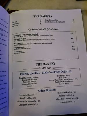 Menu photo 3 Rare Books Bar Frisco, TX