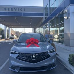 Acura ADX in urban gray