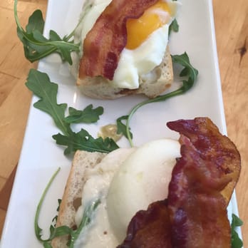 Cure Coffeehouse - Poach eggs with (very little) Béchamel sauce - Coffee & Tea Near Me - Norfolk, Virginia Cure Coffeehouse - Poach eggs with (very little) Béchamel sauce - Coffee & Tea Near Me - Norfolk, Virginia