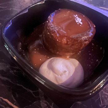 The Lymbar - Sticky Toffee Pudding, I think... I called it date cake. The texture is amazing and the ice cream! - Cocktail Bars Near Me - Houston, Texas The Lymbar - Sticky Toffee Pudding, I think... I called it date cake. The texture is amazing and the ice cream! - Cocktail Bars Near Me - Houston, Texas