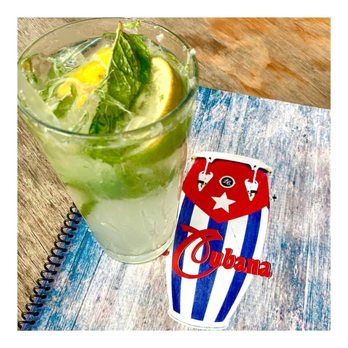 La Cubana - a glass of lemonade and a can of soda - Cuban Near Me - Marietta, Georgia