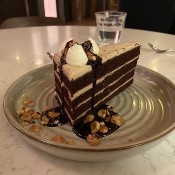 Tellers - OKC - Chocolate hazelnut cake - Italian Near Me - Oklahoma City, Oklahoma