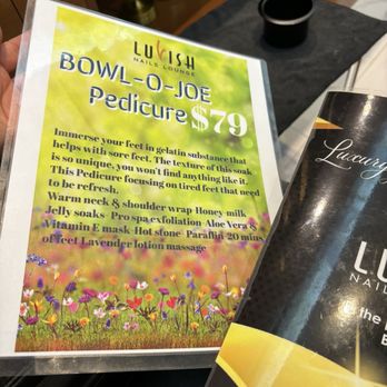 Luvish Nails Lounge - Tempted to try this bowl-o-joe - Nail Salons Near Me - Houston, Texas