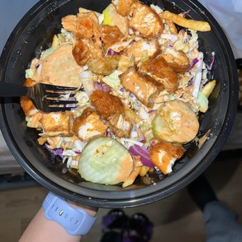 Hellahot - Fries with slaw & tenders 7/10 - Chicken Shop Near Me - San Luis Obispo, California Hellahot - Fries with slaw & tenders 7/10 - Chicken Shop Near Me - San Luis Obispo, California