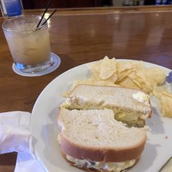 The Other Place - Delicious egg salad and chips