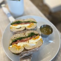 Pura Vida Miami - Perfect Egg Sandwich (~$15)