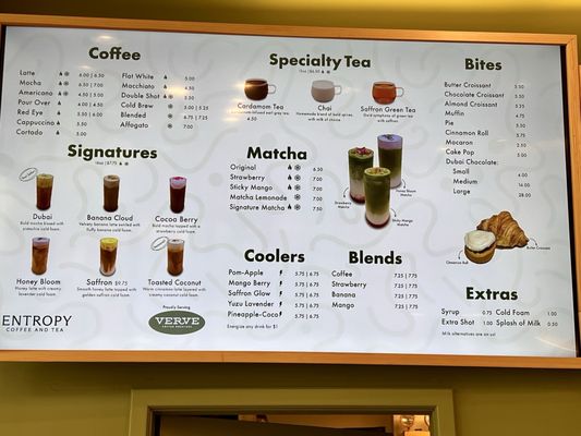 Menu photo 1 Entropy Coffee and Tea Thousand Oaks, CA