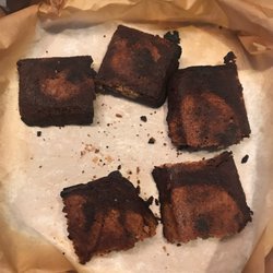 Domino's Pizza - Burned brownies