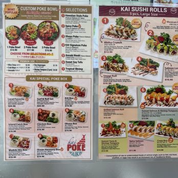 Kai Poke Waikiki - Menu - Poke Near Me - Honolulu, Hawaii