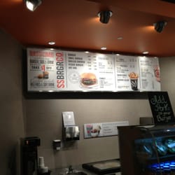 South St. Burger - Menu board