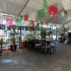 Mariscos Costa Alegre - Seated inside.
