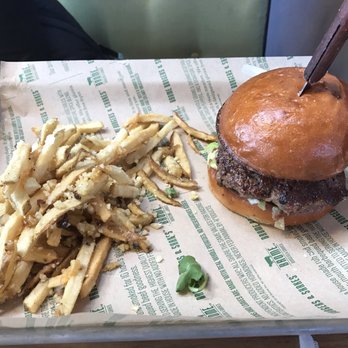 Brome Modern Eatery - Brome burger and parmesan fries. - Burgers Near Me - Dearborn, Michigan Brome Modern Eatery - Brome burger and parmesan fries. - Burgers Near Me - Dearborn, Michigan