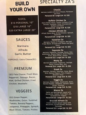 Menu photo 2 Beach Bella Za Norfolk, VA