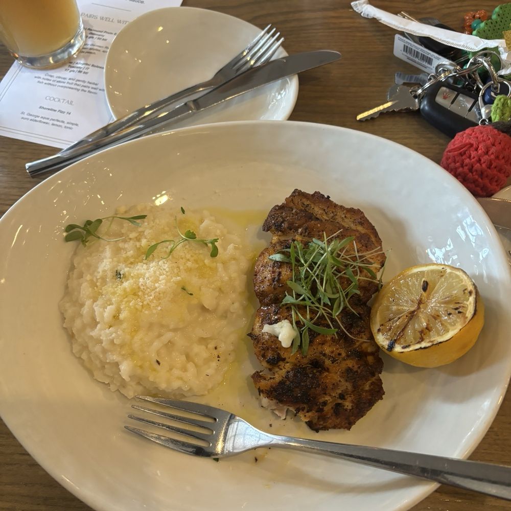 Salt at Carmel City Center - Red grouper and risotto - Seafood Near Me - Carmel, Indiana