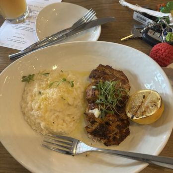 Salt at Carmel City Center - Red grouper and risotto - Seafood Near Me - Carmel, Indiana