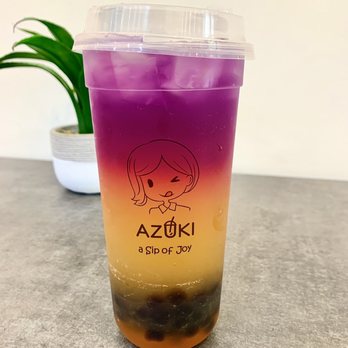 Azuki Tea - Mango Galaxy - Bubble Tea Near Me - Thousand Oaks, California