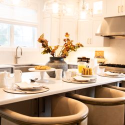 Lauren Morgan Interior Design - Kitchen Island Dining
