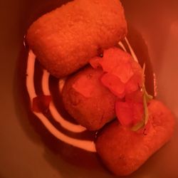 Biirū - corn croquettes