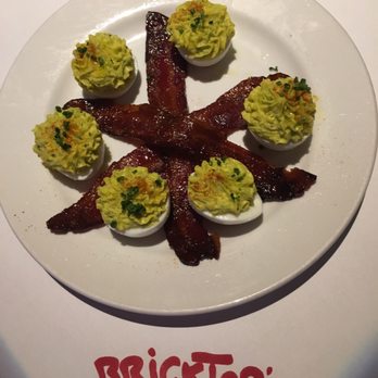 BrickTop's - Billionaires bacon and deviled eggs - New American Near Me - Frontenac, Missouri BrickTop's - Billionaires bacon and deviled eggs - New American Near Me - Frontenac, Missouri
